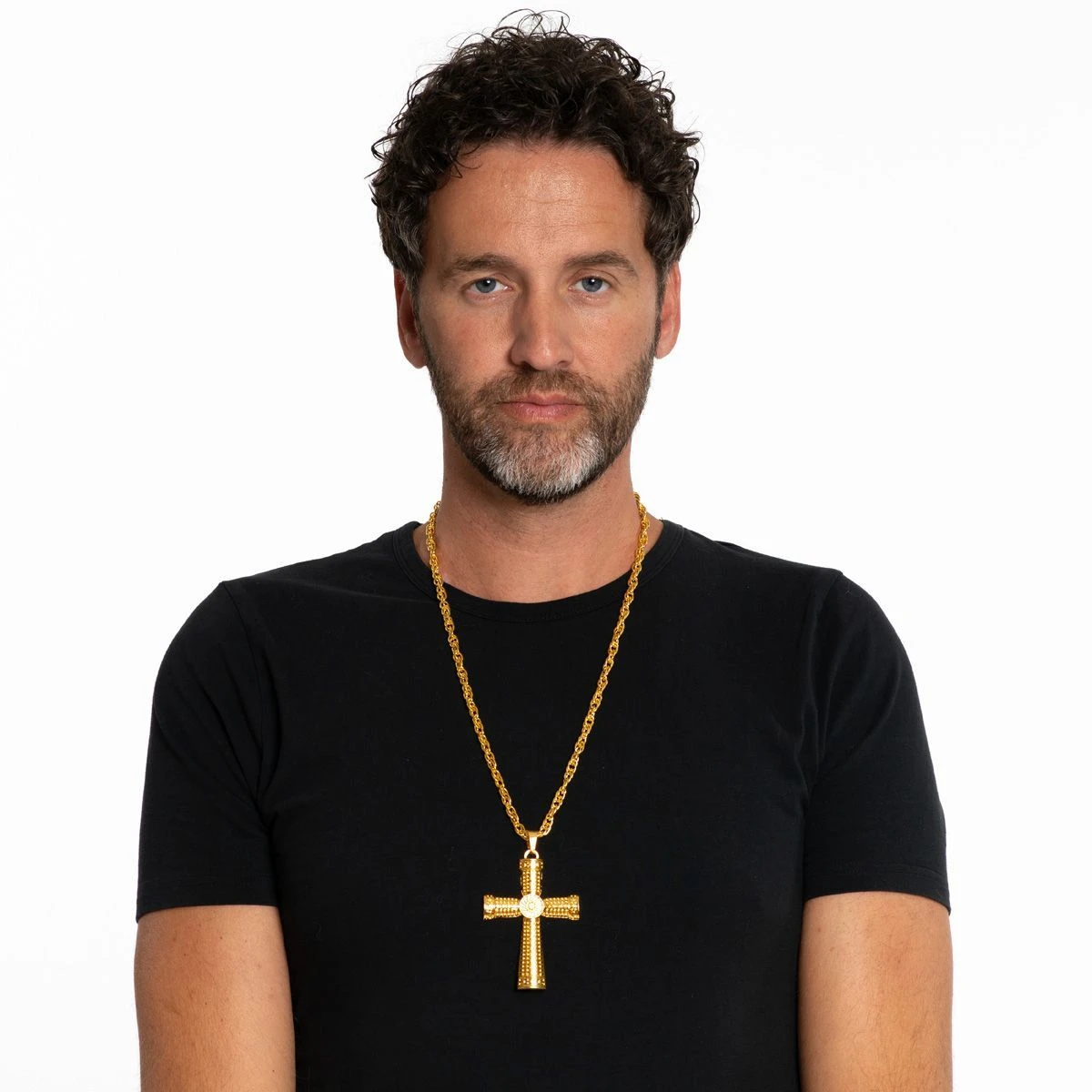 Ketting Kruis Goud 4 Ketting Kruis Goud - Afbeelding 2