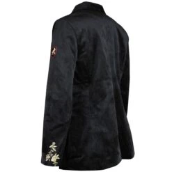 Oeteldonk Damesjas Zwart Fluweel -Vakantie Feest Winkel pwh fluweel 4 gr