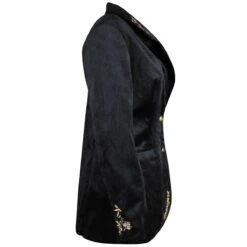 Oeteldonk Damesjas Zwart Fluweel -Vakantie Feest Winkel pwh fluweel 5 gr