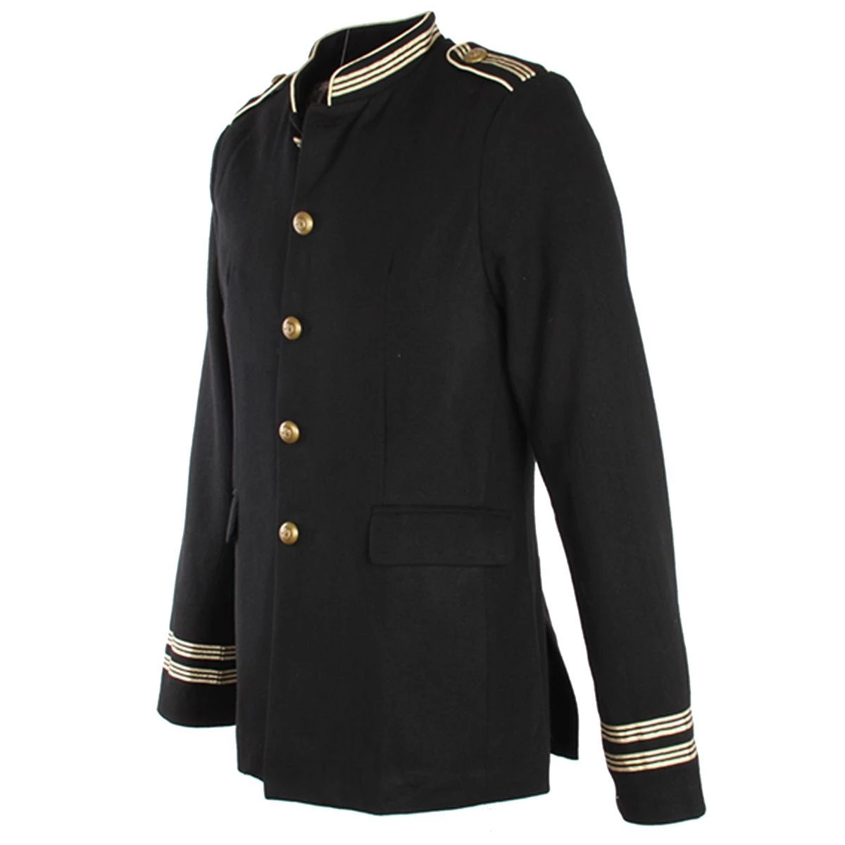 Oeteldonk Herenjas Wol/Polyester Zwart 5 Oeteldonk Herenjas Wol/Polyester Zwart - Afbeelding 3