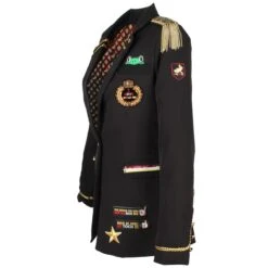 Oeteldonk Damesjas Lang Gepimpt -Vakantie Feest Winkel pwh jas lang pimp 3gr