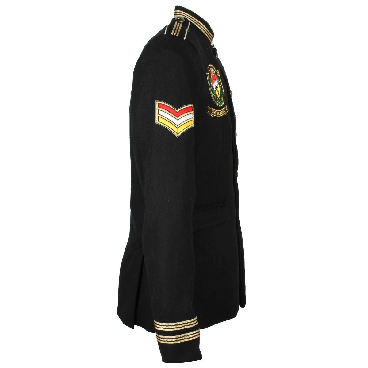 Oeteldonk Uniform Herenjas Zwart Gepimpt 4 Oeteldonk Uniform Herenjas Zwart Gepimpt - Afbeelding 2