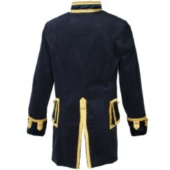 Oeteldonk Herenjas Ribfluweel Donkerblauw -Vakantie Feest Winkel pwh nelson blauw rib man 5 gr