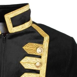 Oeteldonk Herenjas Ribfluweel Donkerblauw -Vakantie Feest Winkel pwh nelson rib man 6 gr