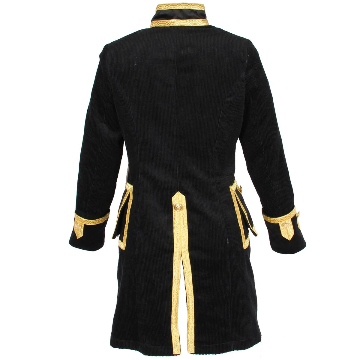 Oeteldonk Damesjas Ribfluweel Zwart 6 Oeteldonk Damesjas Ribfluweel Zwart - Afbeelding 5