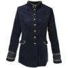 Oeteldonk Uniform Damesjas Ribfluweel Donkerblauw -Vakantie Feest Winkel pwh rib blauw vrouw gr
