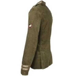 Oeteldonk Uniform Herenjas Ribfluweel Olijfgroen -Vakantie Feest Winkel pwh rib groen man 4 gr