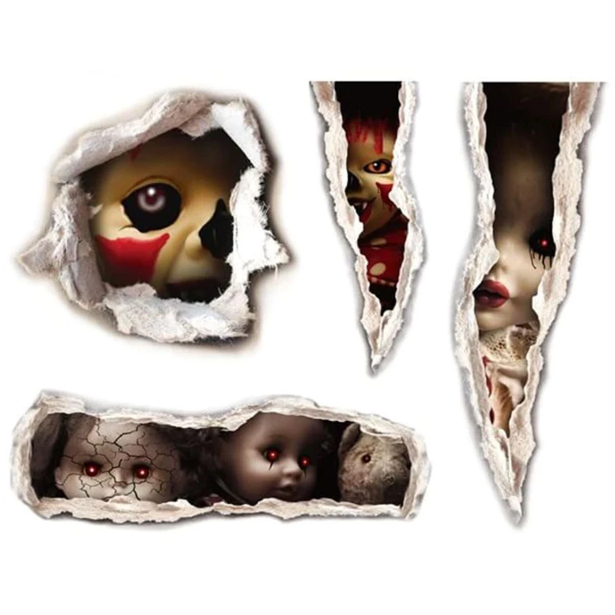 Halloween Tattoo's Horror Poppen 3 Halloween Tattoo's Horror Poppen