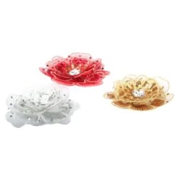 Oeteldonk Pailletten Rozen (3 Stuks) -Vakantie Feest Winkel pwh roos glit 2gr