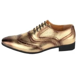 Herenschoen Brushed Goud -Vakantie Feest Winkel pwh schoenbrush goud 3gr