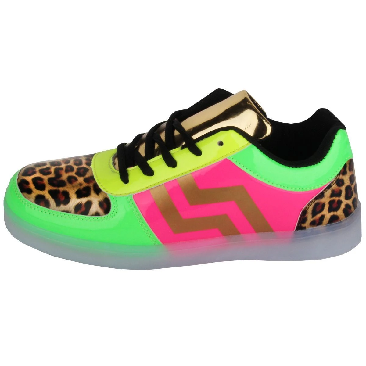 LED Sneakers Neon Panter 4 LED Sneakers Neon Panter - Afbeelding 2