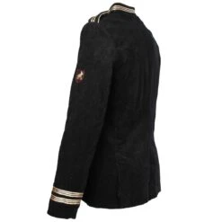 Oeteldonk Uniform Herenjas Ribfluweel Zwart -Vakantie Feest Winkel pwh uni jas man 4 gr