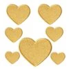 Hartjes Goud (7 Stuks) -Vakantie Feest Winkel pwhhartjes gr