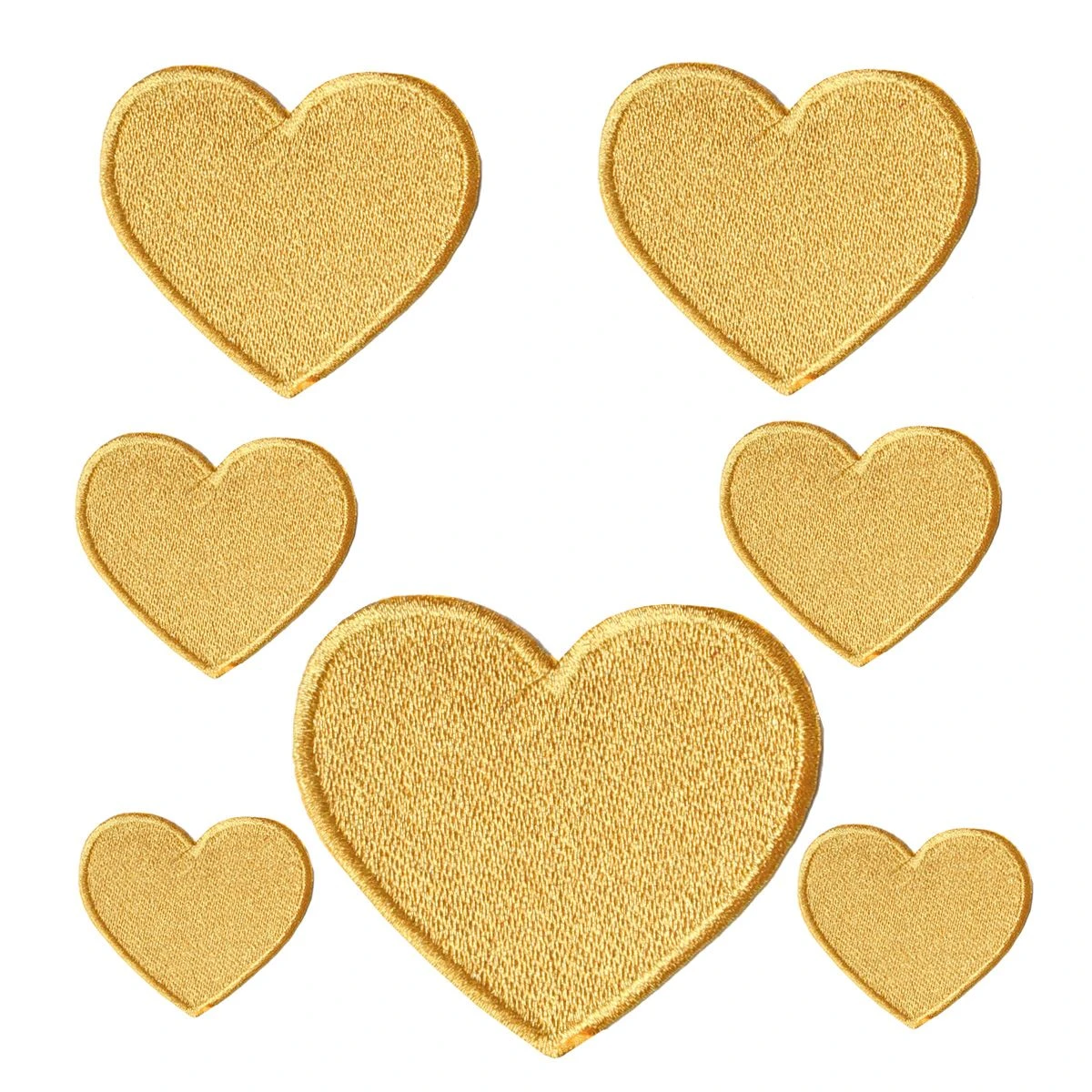 Hartjes Goud (7 Stuks) 3 Hartjes Goud (7 Stuks)