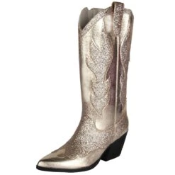 Luxe Cowboy Laarzen Goud Glitter