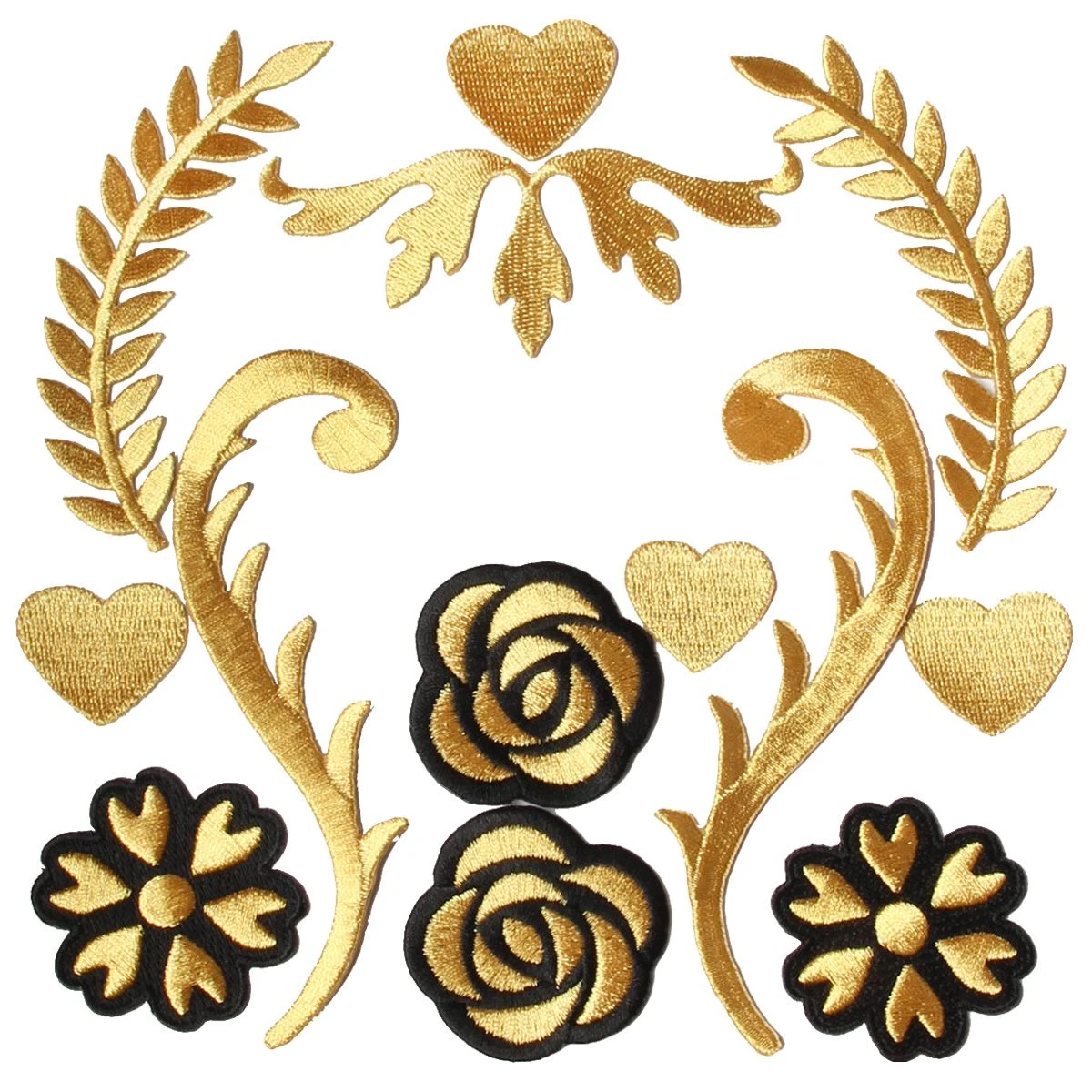 Bloemen & Krullen Goud (13-delig) 3 Bloemen & Krullen Goud (13-delig)