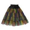 Regenboog Petticoat 3-laags -Vakantie Feest Winkel rainbow petticoat th2608 001