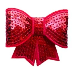 Pailletten Strik Rood