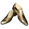 Herenschoen Disco Goud -Vakantie Feest Winkel schoen disco goud gr