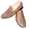 Disco Glitterschoenen Heren Goud/Champagne -Vakantie Feest Winkel schoen goud glitter gr