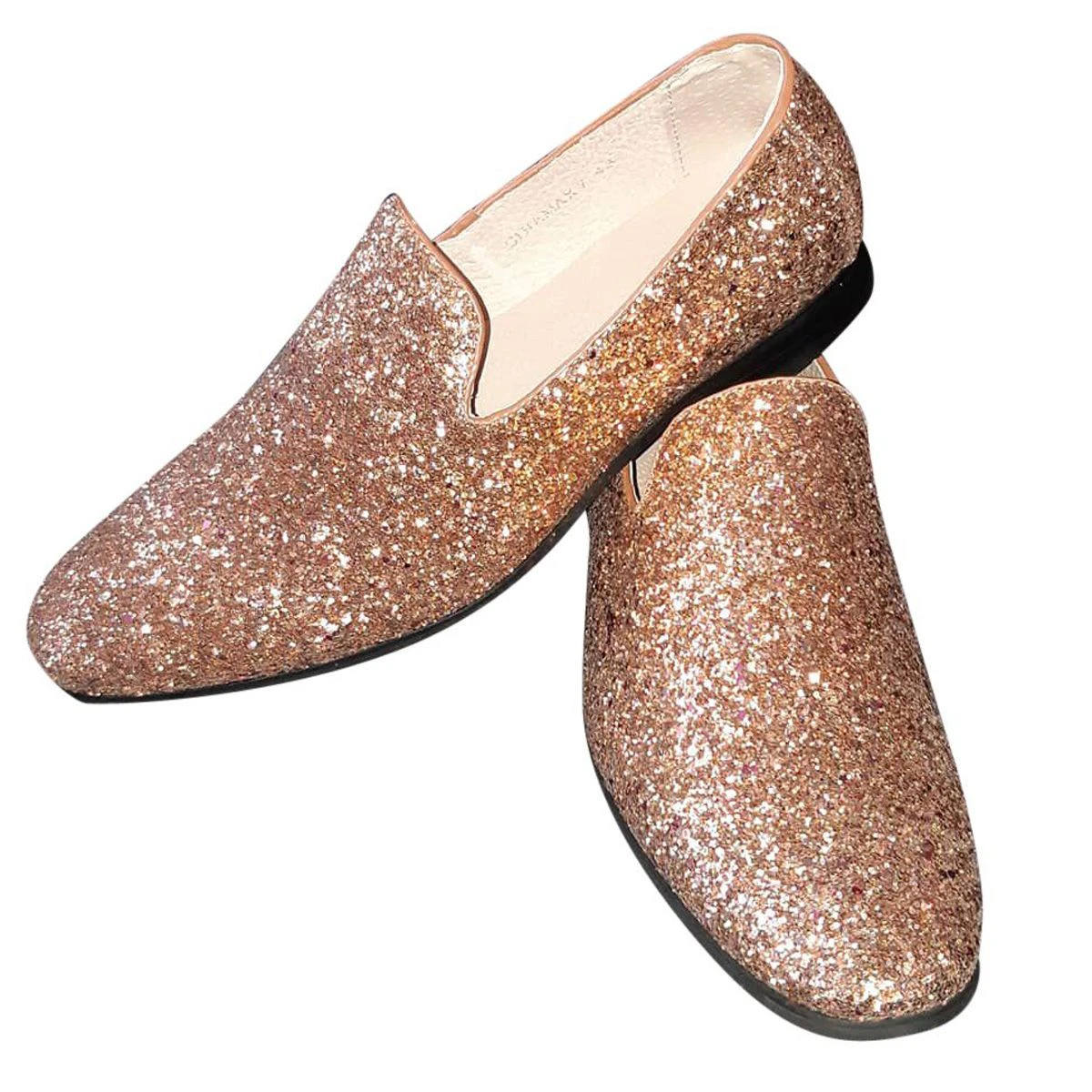 Disco Glitterschoenen Heren Goud/Champagne 3 Disco Glitterschoenen Heren Goud/Champagne