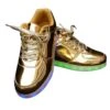 Sneakers Ledverlichting Goud