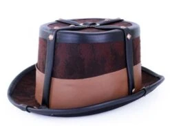Steampunk Hoed Bruin Decoratief