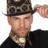 Luxe Steampunk Hoed Goud -Vakantie Feest Winkel steampunk hoed wil9214 28.jpg 2