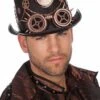 Luxe Steampunk Hoed Brons -Vakantie Feest Winkel steampunk hoed wil9214 29.jpg