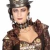 Steampunk Hoed Goud -Vakantie Feest Winkel steampunk houd luxe goud wil9210 28 2.jpg