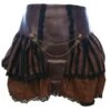 Steampunk Country Rok -Vakantie Feest Winkel steampunk rok bruin country hoofs 2