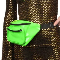 Heuptasje Neon Groen -Vakantie Feest Winkel tasje groen 2 gr