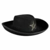 Cowboyhoed Kind Zwart -Vakantie Feest Winkel th cowboy zwart gr