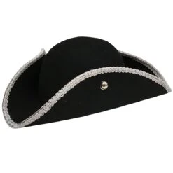 Driesteek Wolvilt Zwart-Zilver