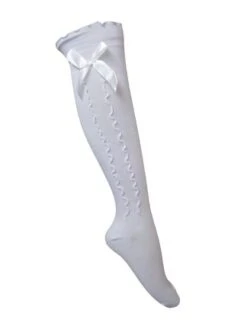 Trachten Kniekousen Wit Voor Dames