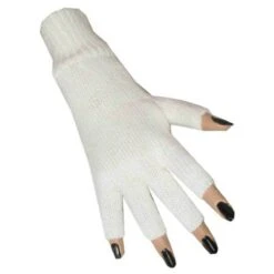 Handschoenen Vingerloos Wit