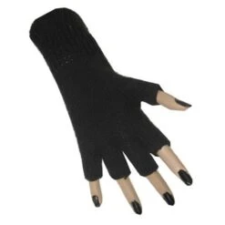 Handschoenen Vingerloos Zwart