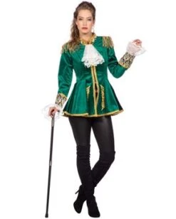 Luxe Jas Markiezin Fluweel Groen