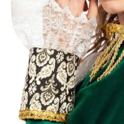 Luxe Jas Markiezin Fluweel Groen 15 Luxe Jas Markiezin Fluweel Groen -Vakantie Feest Winkel wil 320417b 6