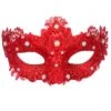 Oogmasker Rood Parels 1 Oogmasker Rood Parels -Vakantie Feest Winkel wil 34390 08 2
