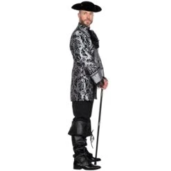 Luxe Markies Grijs/Zwart -Vakantie Feest Winkel wil 5307 3