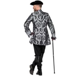 Luxe Markies Grijs/Zwart -Vakantie Feest Winkel wil 5307 4