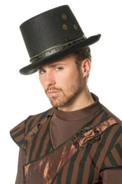 Steampunk Hoed Tandwielen