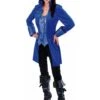 Markiezin Jas Dames Fluweel Kobalt Blauw -Vakantie Feest Winkel wil 21415800014 1